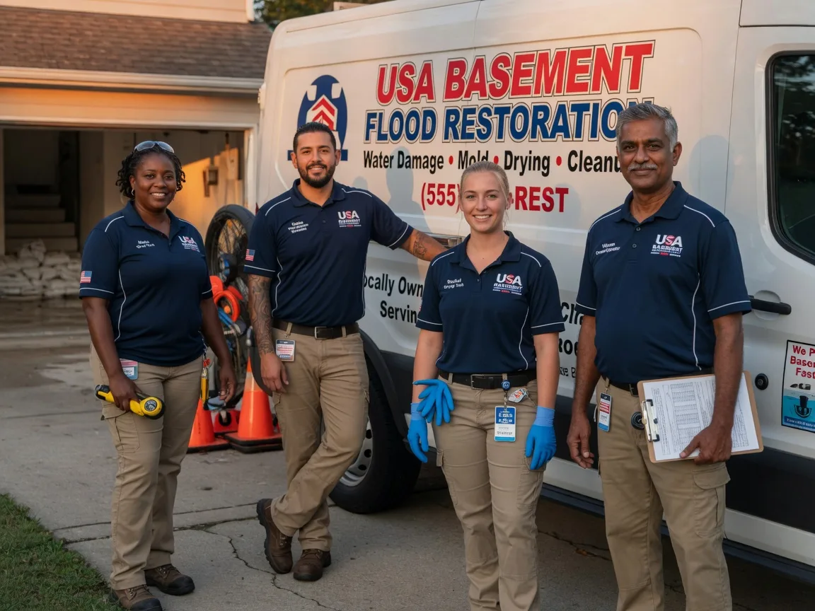Basement Flood Cleanup company in Cumbola, PA